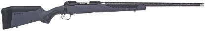 Picture of Savage Arms 57582 110 Ultralite 300 Wsm 2+1 24" Carbon Fiber Wrapped Barrel, Black Melonite Rec, Gray Accustock With Accufit 