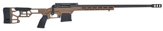 Picture of Savage Arms 57563 110 Precision 308 Win 10+1 20", Matte Black Rec/Barrel, Flat Dark Earth Cerakote Mdt Lss Xl Chassis, Polymer Grip 