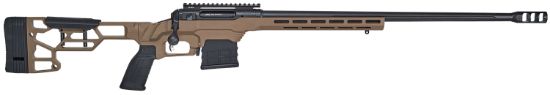 Picture of Savage Arms 57566 110 Precision 338 Lapua Mag 5+1 24", Matte Black Rec/Barrel, Flat Dark Earth Cerakote Mdt Lss Xl Chassis, Polymer Grip 