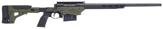 Picture of Savage Arms 57552 Axis Ii Precision 6.5 Creedmoor 10+1 22", Matte Black Barrel/Rec, Od Green Adjustable Mdt Aluminum Chassis, Polymer Grip 