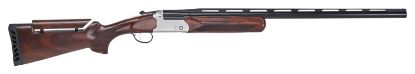 Picture of Stevens 23222 555 Trap 12 Gauge 3" 1Rd 30" Vent Rib Barrel, Silver Aluminum Receiver, Turkish Walnut Fixed Adjustable Comb Stock Ambidextrous 