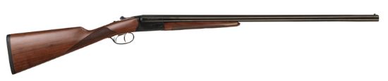 Picture of Cz-Usa 06414 Bobwhite G2 28 Gauge 3" 2Rd 28" Side-By-Side Barrel, Gloss Black Chrome Metal Finish, Straight English Style Walnut Stock Includes 5 Chokes 