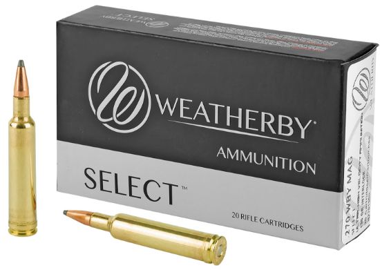 Picture of Weatherby H270130il Select 270 Wthby Mag 130 Gr Hornady Interlock 20 Per Box/ 10 Case 