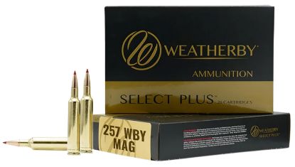 Picture of Weatherby H257110eldx Select Plus 257 Wthby Mag 110 Gr Hornady Eld-X 20 Per Box/ 10 Case 