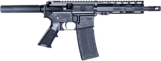 Picture of Ati Atig15ms300ml7 Mil-Sport 300 Blackout 30+1, 8.50" Black Barrel & Receiver, Black Polymer Grips 