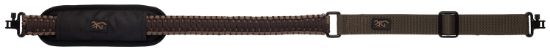 Picture of Browning 122968825 Paracord Sling Made Of Brown With Tan Trim Paracord, 31"-36.50" Oal, Adjustable Design & Swivels For Rifle/Shotgun 