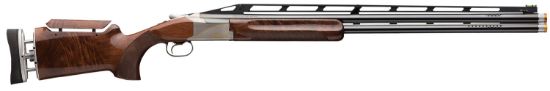 Picture of Browning 0181624010 Citori 725 Trap Max 12 Gauge 32" 2Rd 2.75" Silver Nitride Rec Gloss Oil Black Walnut Monte Carlo With Adjustable Comb Stock Right Hand (Full Size) 