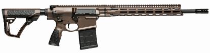 Picture of Daniel Defense 0215820057047 Dd5 V4 Gen Ii 6.5 Creedmoor 18" 20+1 Mil-Spec Brown Cerakote Black 6 Position W/Softtouch Overmolding Stock Mlok 