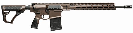 Picture of Daniel Defense 0215820057047 Dd5 V4 Gen Ii 6.5 Creedmoor 18" 20+1 Mil-Spec Brown Cerakote Black 6 Position W/Softtouch Overmolding Stock Mlok 