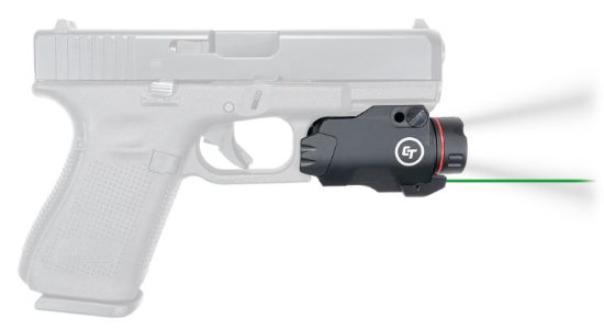 Picture of Crimson Trace 0177201 Cmr-207G Universal Green Laser Sight & Tactical Light Rail Master Pro Black Pistol/Shotgun/Rifle 