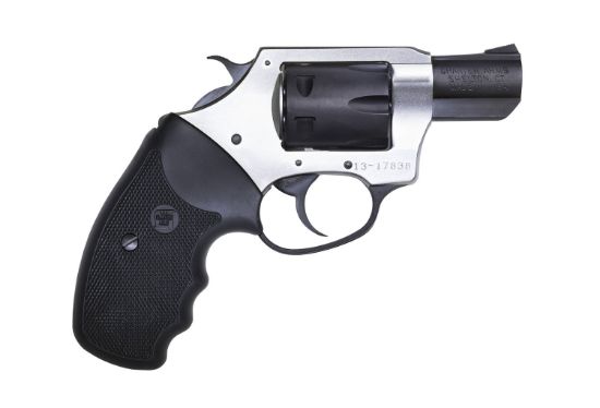 Picture of Charter Arms 52329 Pathfinder Lite 22 Mag, 6 Shot 2" Black Passivate Stainless Steel Barrel & Cylinder, Anodized Aluminum Frame W/Black Finger Grooved Rubber Grip, Exposed Hammer 
