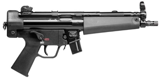 Picture of Hk 81000478 Sp5 9Mm Luger Caliber With 8.86" Barrel, 10+1 Capacity, Overall Black Finish & Polymer Grip Includes 2 Mags 