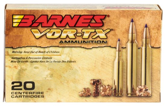 Picture of Barnes Bullets 30729 Vor-Tx Rifle 35 Whelen 200 Gr Barnes Tipped Tsx Flat Base 20 Per Box/ 10 Case 