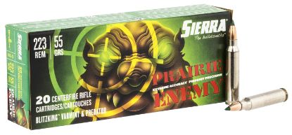 Picture of Sierra A145509 Prairie Enemy 223 Rem 55 Gr Sierra Blitzking 20 Per Box/ 10 Case 