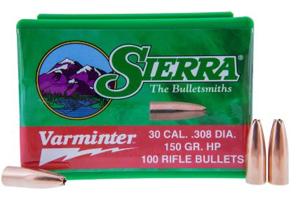 Picture of Sierra 2136 Varminter 308 Win 150 Gr Hollow Point/ 100 Per Box 