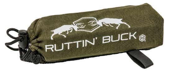 Picture of Hunters Specialties 00181 Ruttin' Buck Rattling Bag Green Wood 