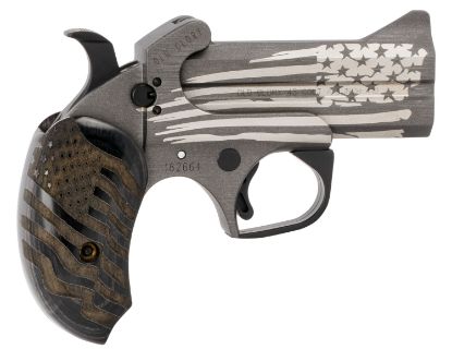Picture of Bond Arms Baog Old Glory 45 Colt (Lc)/410 Gauge 3.50" 2 Round American Flag Stainless Steel Cerakote 
