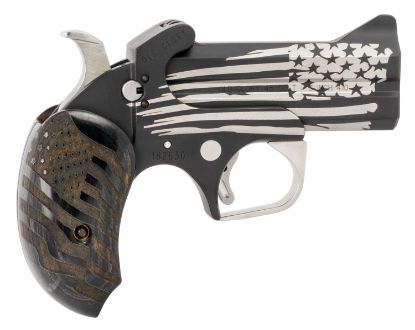 Picture of Bond Arms Baog Old Glory 45 Colt (Lc)/410 Gauge 3.50" 2 Round Black 