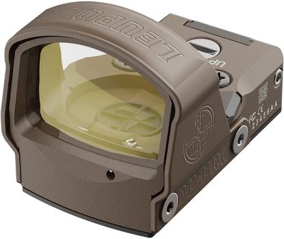 Picture of Leupold 175840 Deltapoint Pro Flat Dark Earth 1X 52.7 Mm X 17.5 Mm 2.5 Moa Illuminated Red Dot Reticle 