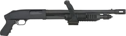 Picture of Mossberg 50692 590 Chainsaw 12 Gauge 5+1 3" 18.50" Stand-Off Barrel, Matte Blued Metal Finish, Synthetic Pistol Grip Stock, Railed Forend, Removeable Top Handle 