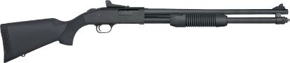 Picture of Mossberg 50699 590 Persuader 20 Gauge 8+1 3" 20" Cylinder Bore Barrel, Matte Blued Metal Finish, Drilled & Tapped Receiver, Ghost Ring Sight, Synthetic Stock 