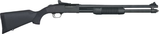 Picture of Mossberg 50699 590 Persuader 20 Gauge 8+1 3" 20" Cylinder Bore Barrel, Matte Blued Metal Finish, Drilled & Tapped Receiver, Ghost Ring Sight, Synthetic Stock 