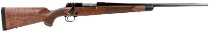 Picture of Winchester Repeating Arms 535203289 Model 70 Super Grade 6.5 Creedmoor Caliber With 4+1 Capacity, 22" Barrel, High Polished Blued Metal Finish & Satin Fancy Walnut Stock Right Hand (Full Size) 