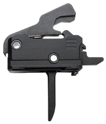 Picture of Rise Armament T017fblk Ra-140 Super Sporting Black Hardcoat Anodized Flat Trigger Single-Stage 3.50 Lbs Draw Weight Fits Ar-Platform Right Hand 
