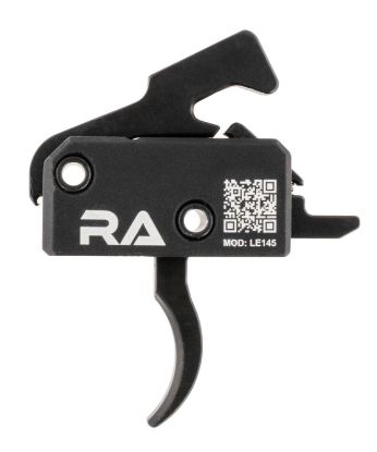 Picture of Rise Armament Le145awp Le145 Tactical Single-Stage Curved Trigger With 4.50 Lbs Draw Weight & Black Hardcoat Anodized Finish For Ar-Platform Right 