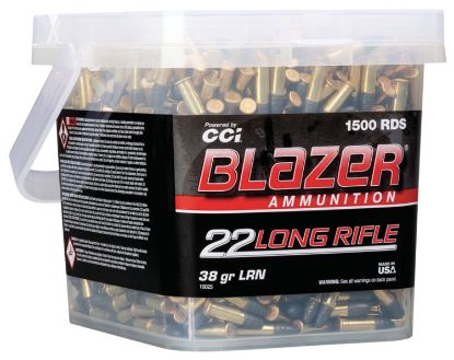 Picture of Cci 10025 Blazer Rimfire 22 Lr 38 Gr Lead Round Nose/ 1500 Per Box 