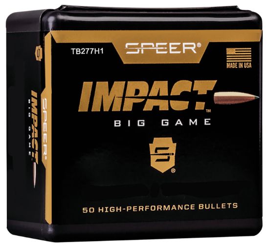 Picture of Speer Tb277h1 Impact 277 Cal 150 Gr Tipped Plated 50 Per Box/ 5 Case 