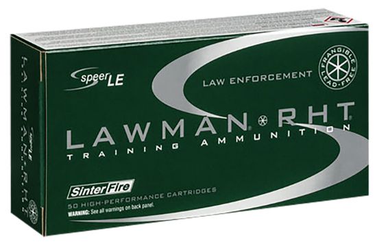 Picture of Speer 53375 Lawman Training Rht 40 S&W 125 Gr Sinterfire Frangible 50 Per Box/ 20 Case 