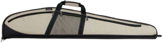 Picture of Bulldog Bd220 Plus Rifle Case 48" Taupe With Black Trim Water-Resistant Nylon 