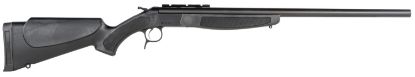 Picture of Cva Cr4911 Scout Full Size 35 Whelen 1 Shot, 25" Matte Blued Steel Barrel & Receiver, Black Fixed Synthetic Stock, Right Hand 