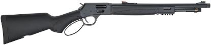 Picture of Henry H012mx Big Boy X Model Lever Action 357 Mag Caliber With 7+1 Capacity, 17.40" Barrel, Overall Blued Metal Finish & Black Synthetic Stock, Right Hand (Full Size) 