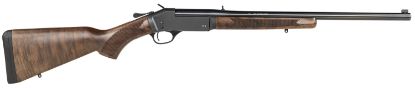 Picture of Henry H015450 Single Shot 450 Bushmaster Caliber With 1Rd Capacity, 22" Barrel, Overall Blued Metal Finish & American Walnut Stock, Right Hand (Full Size) 