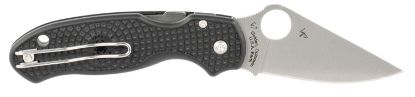 Picture of Spyderco C223pbk Para 3 Lightweight 2.92" Folding Clip Point Plain Cts Bd1 Ss Blade Frn Black Includes Pocket Clip 