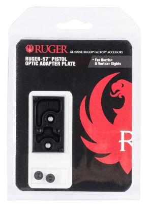 Picture of Ruger 90720 Optic Adapter Plate For Burris & Vortex Aluminum Black Hardcoat Anodized 