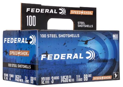 Picture of Federal Wf142100bb Speed-Shok 12 Gauge 3" 1 1/4 Oz Bb Shot 100 Per Box/ 2 Case 