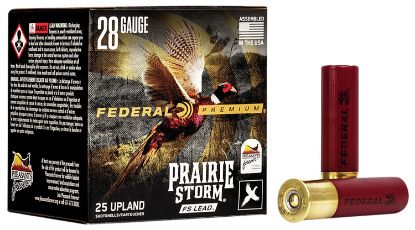 Picture of Federal Pfx289fs6 Premium Prairie Storm Fs 28 Gauge 2.75" 13/16 Oz 1300 Fps 6 Shot 25 Bx 10 Case 