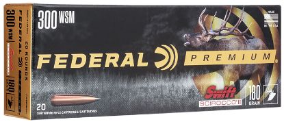 Picture of Federal P300wsmss1 Premium 300 Wsm 180 Gr Swift Scirocco Ii 20 Per Box/ 10 Case 