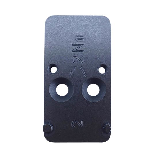 Picture of Hk 50254262 Optic Plate #2 Black Steel, Fits Hk Vp9 Or Rmr/Holosun Pattern Footprint Mount 