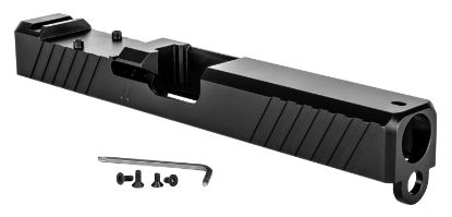 Picture of Zev Sldz173gdutyrmrblk Duty Rmr Stripped Compatible W/Glock 17 Gen3 Black Nitride 17-4 Stainless Steel 