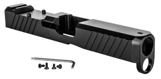 Picture of Zev Sldz195gdutyrmrblk Duty Rmr Stripped Compatible W/Glock 19 Gen5 17-4 Stainless Steel 