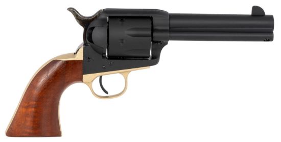 Picture of Taylors & Company 550432 Old Randall 45 Colt (Lc) Caliber With 4.75" Barrel, 6Rd Capacity Cylinder, Overall Blued Finish Steel & Walnut Navy Size Grip 