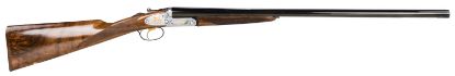 Picture of F.A.I.R. Frisprdl1228 Iside De Luxe Prestige 12 Gauge 2Rd 3" 28" Blued Barrel, Steel Receiver W/Silver Engraved Metal Finish, Walnut Stock 