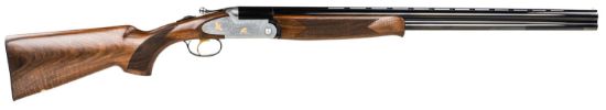 Picture of F.A.I.R. Frs6922028 Slx 692 Gold 20 Gauge With 28" Blued Barrel, 3" Chamber, 2Rd Capacity, Silver Gold Engraved Metal Finish & Walnut Stock Right Hand (Full Size) 