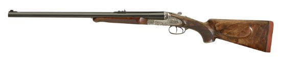 Picture of Sabatti Sbclb5e470edl Big Five Classic Edl 470 Nitro Express Caliber With 2Rd Capacity, 24" Blued Barrel, Silver Engraved Metal Finish & Oiled Walnut Stock Right Hand (Full Size) 