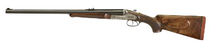 Picture of Sabatti Sbclb5e500edl Big Five Classic Edl 500 Ne Caliber With 2Rd Capacity, 24" Barrel, Silver Engraved Metal Finish & Oiled Walnut Stock Right Hand (Full Size) 