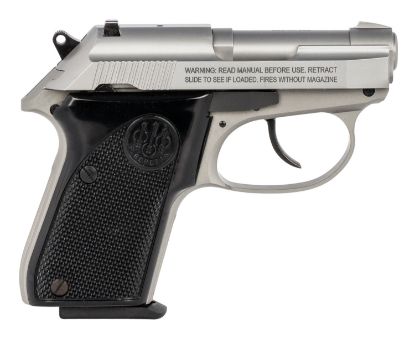 Picture of Beretta Usa J320500ca Tomcat Micro-Compact Frame 32 Acp 7+1, 2.40" Blued Steel Tip-Up Barrel, Satin Stainless Steel Slide, Satin Aluminum Frame 